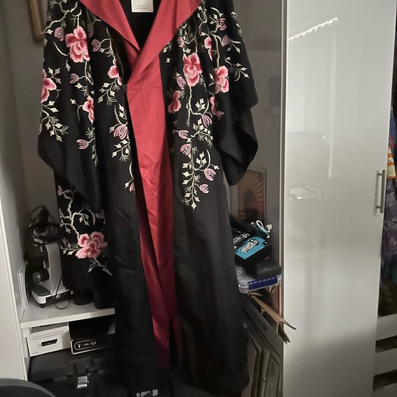 Cu silk embroidered kimono!! Rare - Picture 2 of 6